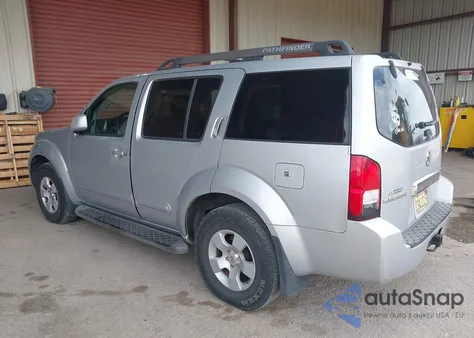 2007 Nissan Pathfinder Se z USA, uszkodzony, nr VIN 5N1AR18U87C630604